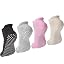 4 pairs（1 Gray+1 Pink +1 Black +1 Beige）