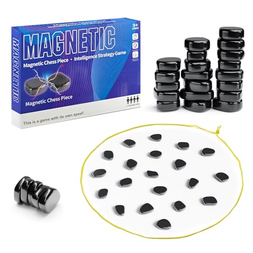 Gezimetie Magnetisches Schachspiel 20 Stück Für Familientreffen/Camping