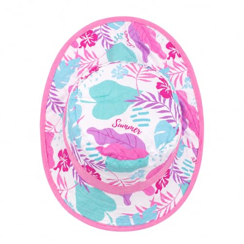 Image of VRITRAZ Sun Protection UPF50+ Bucket Hat Toddler Summer Beach Play Hats with Neck Flap for Girl, Boy, Kids Summer Hat, Bucket Hat for Kids Ages 3-10 Years