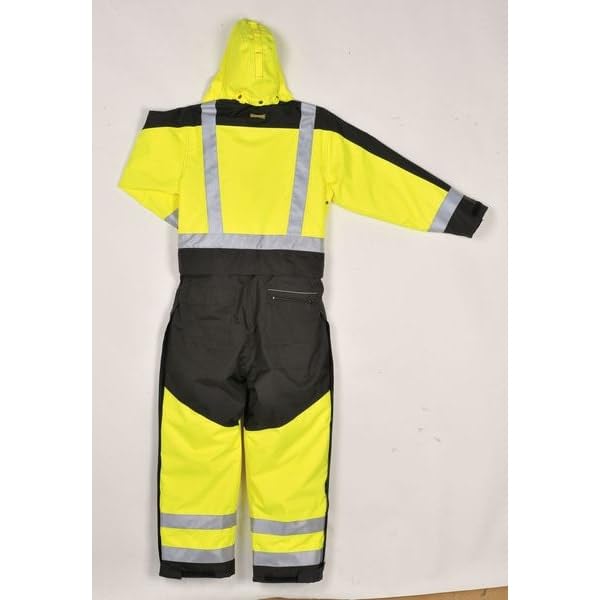 Image of Occunomix SP-CL-BY3X Speed Collection Premium Cold Weather Coerall, 3X-Large, Yellow