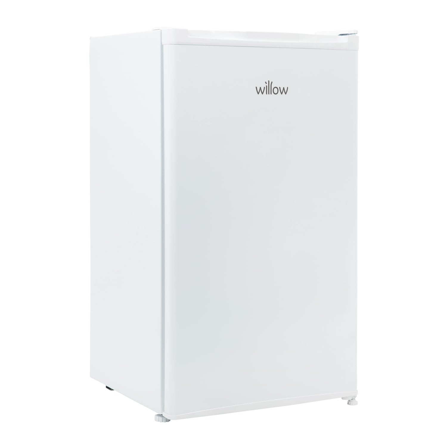 Willow W48UCLW 94L Small Under Counter Fridge with Recessed Handle, Adjustable Thermostat, Reversible Door, Interior Light - White — view 5