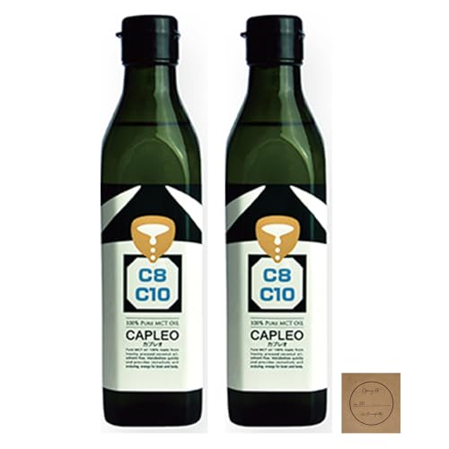 カプレオ 270g×2本 MCTオイル ココナッツオイル ナチュレオ 無味無臭 無添加 無農薬 中鎖脂肪酸油100％ シール付