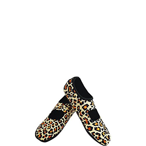 Image of Nufoot Mary Janes Leopard