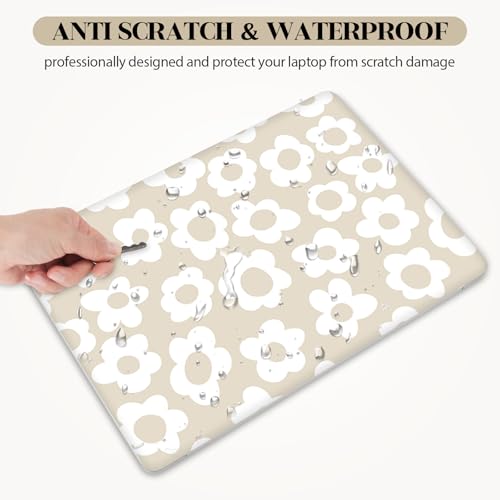 Image of Laptop Skin Sticker Decal, Apricot Flower 13 inch 13.3 inch 14 inch 15 inch 15.4 inch 15.6 inch Laptop Netbook PC Notebook Universal Vinyl Reusable Skin Sticker Cover Art Case Protector