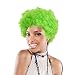 One Green Team Spirit Afro Wig
