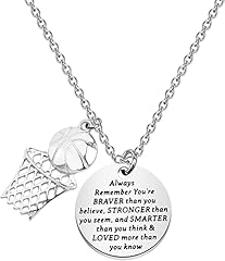 Basketball Necklace Believe