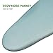 Hansprou Ironing Board Cover and Pad, Silicone Coating Ironing Board Cover Resists Scorching and Staining Thick Padding 4 Fasteners 15x54