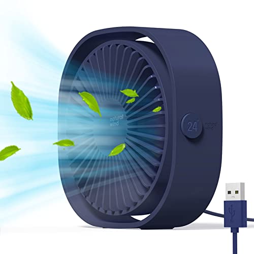 Simpeak Ventilador USB Mini, Ventilador USB de Mesa...