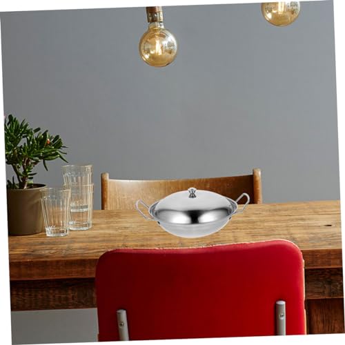 Set de cacerola con tapa wok y sartén para cocinar miniatura 5