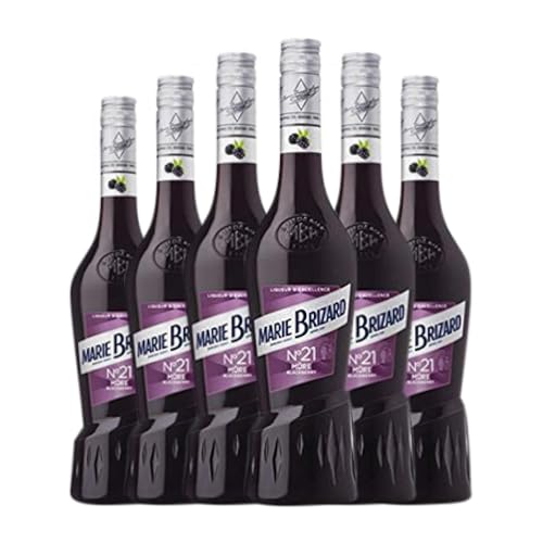 Schnapp Marie Brizard Mora 70 cl (Caja de 6 Botellas de 70 cl)
