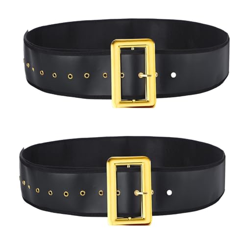 Christmas Costume Accessories Santa Waistband Buckles Belt Cosplay Clothing Straps Dress Adjustable Size3