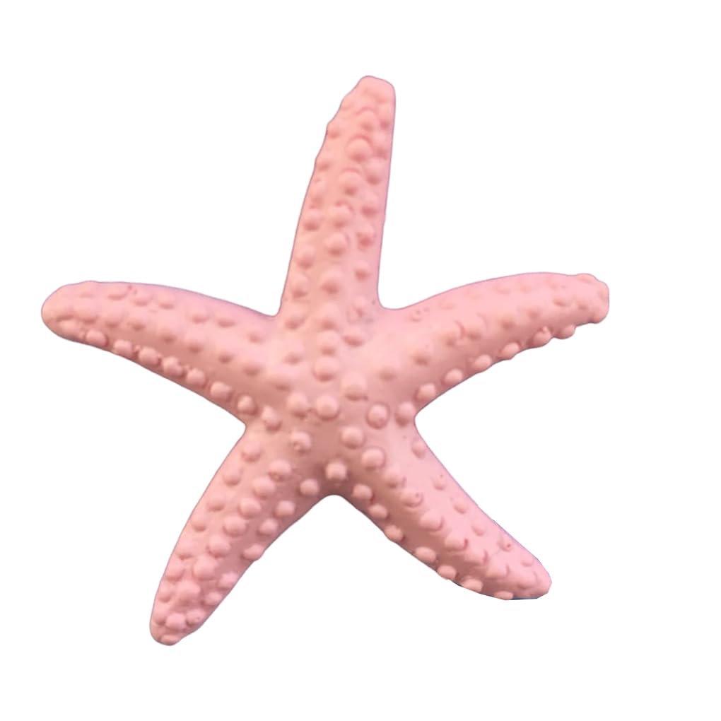 Neaxgeandx Pink Artificial Lifelike Starfish Aquarium Simulation Realistic Resin Decoration Wedding Fishtank Ornament Birthday Gift