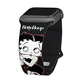 Affinity Bands Betty Boop Classic HD Watch Band Compatible with Apple Watch (42/44/45/49mm (46mm Series 10) Long XOXO)