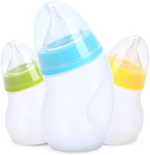 POPETPOP Miracle Nipple Nursing Bottle Portable Professional Safe Prcatical Feeding Feeder for Cat Pet Dog for Pet Cat Dog Puppy Kitten (Random Color) Kitten Bottle