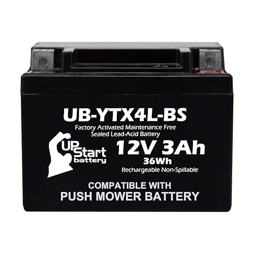 12V 3Ah YTX4L-BS Snapper Mower Battery