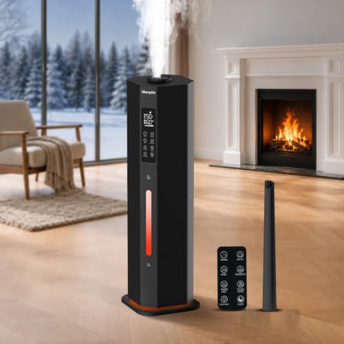 Humidifier-for-Large-Room-238Gal9L-Cool-Warm-Mist60H-Runtime Humidifier for Large Room, 2.38Gal/9L Cool & Warm Mist,60H Runtime - Image 1