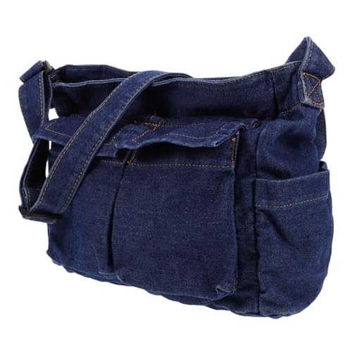 Sac cabas denim femme bandoulière Healvian spacieux pour ne plus manquer de place