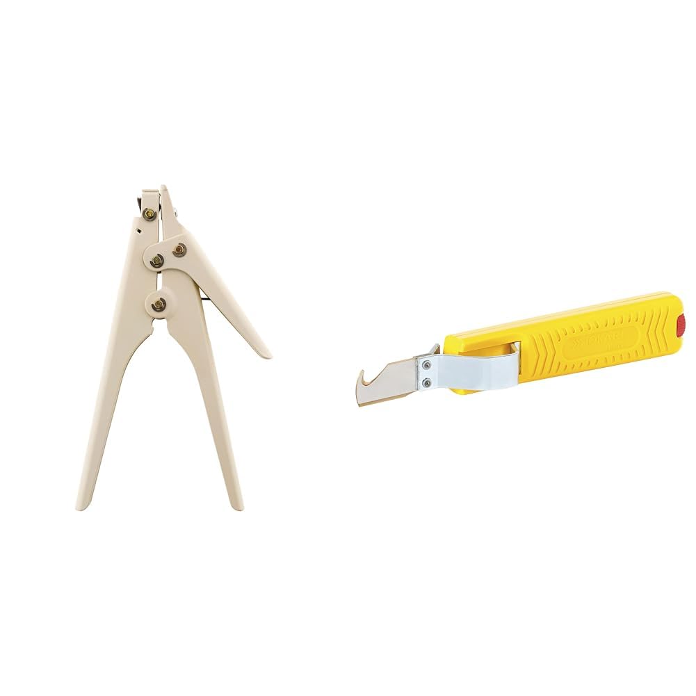 Couteau à dégainer JOKARI 10282 et sa pince en métal pour rénover la maison