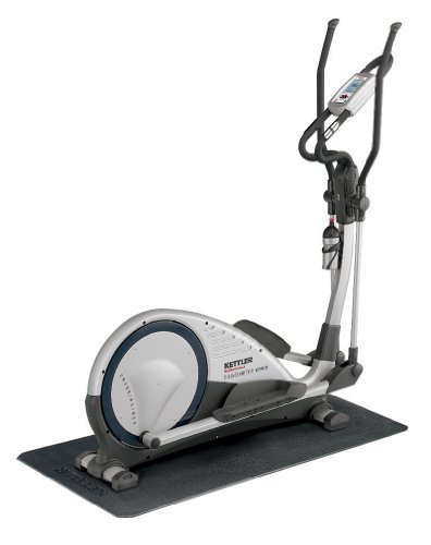 Kettler Heavy-Duty Floor Protection Mat for Exercise/Fitness Equipment: Medium (55" L x 32" W x 1" H)