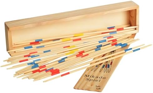 Toys Pure HS200 Mikado Game In Wooden Box, Small, Mixed – TopToy