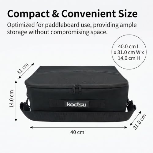 Bolsa para accesorios de tabla paddle ideal para excursiones de SUP y días de playa 2