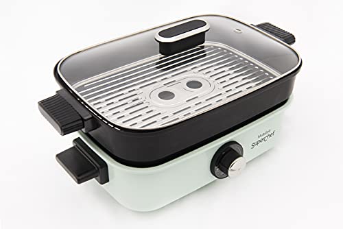 Plancha-de-Asar-Superchef-Multi-Grill-5-en-1-Plancha-de-asar-cocina-al-vapor-guisos-barbacoa-electrica-1700-W-de-potencia