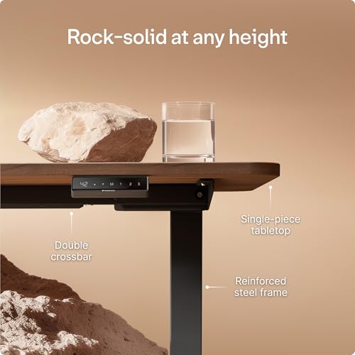 Electric standing desk adjustable