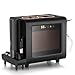 Ca'Lefort Electric Wine Chiller - 46-64°F Wine Cooler for 2 Standard Bottles (3.6