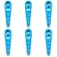 6pcs Blue