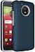 Moto E4 Case,SENON Slim-fit Shockproof Anti-Scratch Anti-Fingerprint Protective Case Cover For Motorola Moto E4/Moto E 4th Generation,Blue
