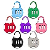 Amplio Uso: El candado de combinación de viaje se puede utilizar ampliamente para equipaje o maletas, mochilas con cremallera, equipaje, bolsas deportivas, estuches para lápices, maletines, bolsas de golf, cajas de herramientas, etc. Adecuado para cualquier lugar como el hogar, la oficina, el club, etc.