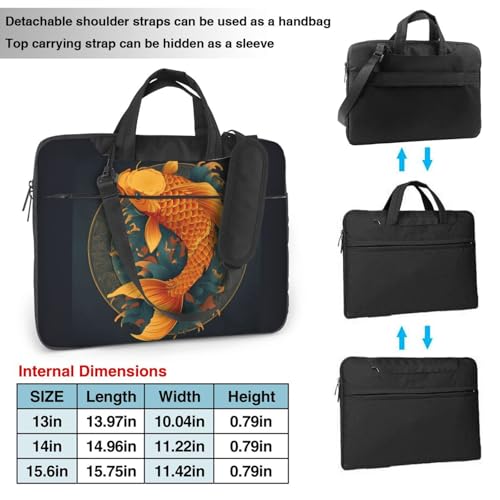 Maletín para laptop impermeable 15.6 pulgadas estilo asiático miniatura 4