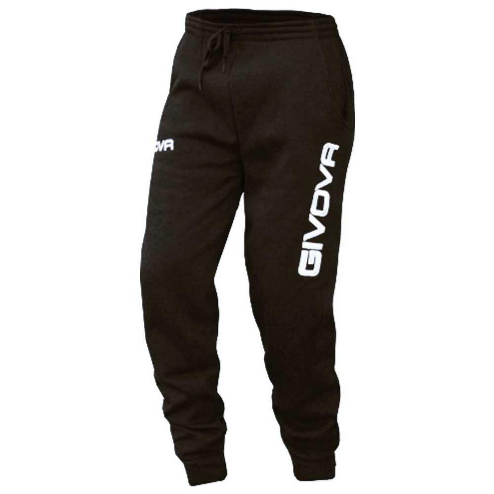 Givova Noir Jogginghose Aus Baumwolle Mod. Moon Big Logo