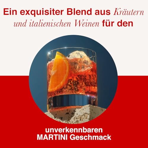 MARTINI Riserva Speciale Rubino, 18% vol., 75cl / 750ml, ein reichhaltiger, komplexer Wermut aus Turin, süßer Wermut mit handerlesenen Botanicals