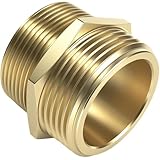 SpringSpray Brass Hexagonal Nipple Fitting 1-1/2