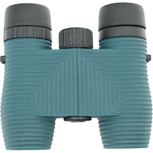 Image of Nocs Provisions Standard Issue 10x25 Waterproof Binoculars | Lightweight, Compact, 10x Magnification, Wide View, Multi-Coated Lenses for Bird Watching, Hiking, Camping, and Outdoor Activities - Blue