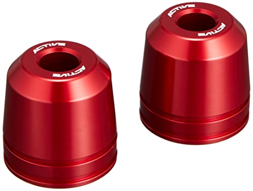 アクティブ(ACTIVE) アルミバーエンド レッド φ33-L33 60800023