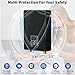 Kweetle Tankless Electric Water Heater,110V 5500W Under Sink Instant Water Heater with Digital Display Touch Screen&Remote Control On-Demand for Point Of Use for Kitchen,Laundry,RVs