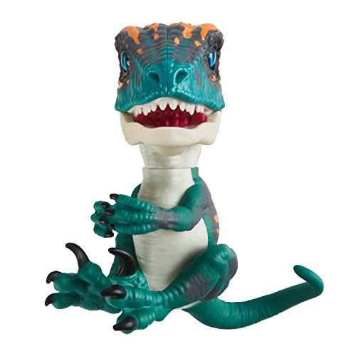 Untamed Raptor By Fingerlings - Fury (Blue) - Interactive Collectible Dinosaur - By Wowwee #TOP3