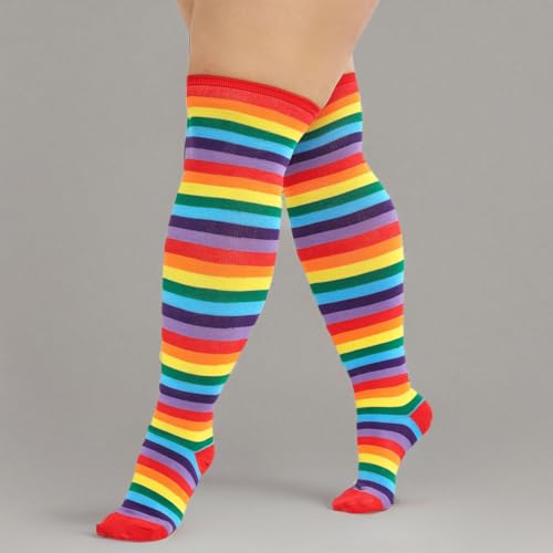 Image of American Trends Women's Over the Knee Thigh High Socks
