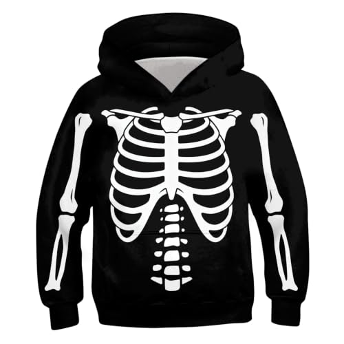 Image of TUONROAD Boys Hoodies 3D Graphic Sweatshirt Lightweight Pullover 6-16T cool