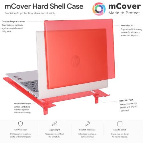 Funda mCover rígida morada para HP Pavilion 16-AF Windows AI PC 7