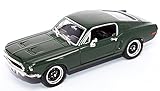  Ford Mustang GT 2+2 Fastback, dunkelgrün, 1968, Modellauto, Fertigmodell, Lucky Die Cast 1:43