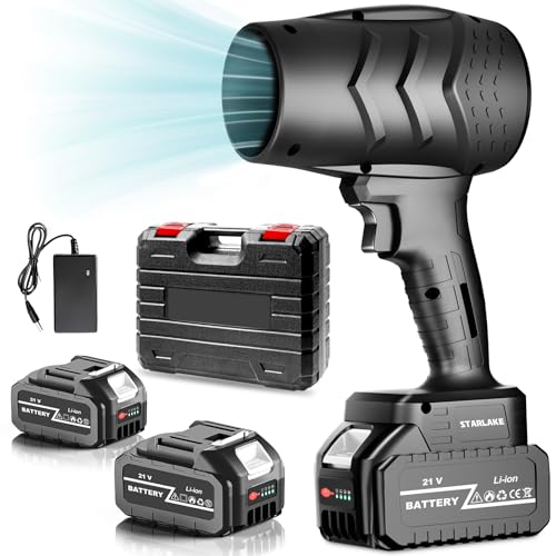 ブロワー 洗車 ブロワー 充電式 残量表示 3000mAh大容量バッテリー2個搭載...