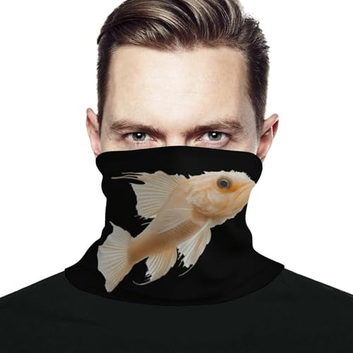 Cavefish - Cubrebocas multifuncional para exteriores, transpirable, para el cuello, cómodo, calentador