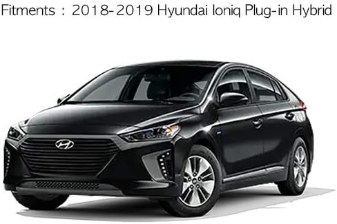 SAFE Smoked Window Visor Sun Rain Vent Guard 4p for 2018~2019 Hyundai IONIQ Plug-in Hybrid