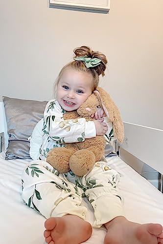 Lifetree Toddler Sleeping Sack With Feet, Baby Long Sleeve Sleep Bag, Sleep Sacks 3T 4T, Baby Wearable Blankets (Eucalyptus, 3T-4T) #TOP2