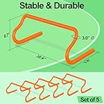 Agility Hurdles Training Equipment - Speed Hurdles and Soccer Cones with Carrying Bag for Soccer, Football, and Track Drills, Ideal for Athletes Speed and Agility Training - Image 2
