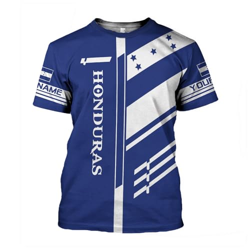 Rivelus Personalized Honduras Shirt 3D - Camisas De Honduras for Men and Women - Unisex S-5XL3