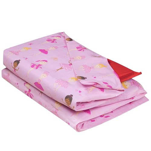 Wildkin Kids Nap Mat Cover – Soft, Sewn-in Flap, Durable & Fits 1.5